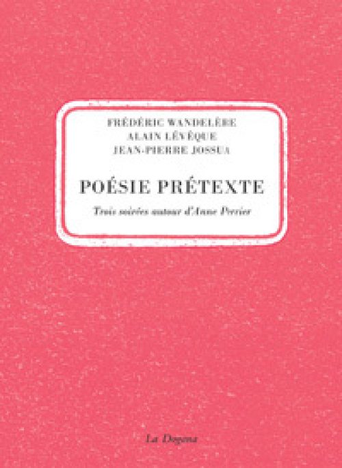Poésie prétexte
