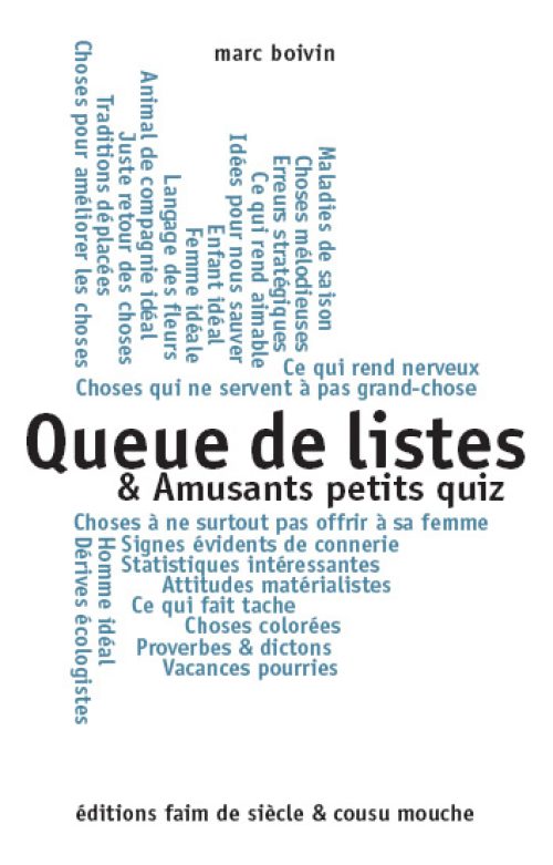 Queue de listes & amusants petits quiz